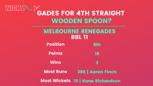 Renegades in BBL 11