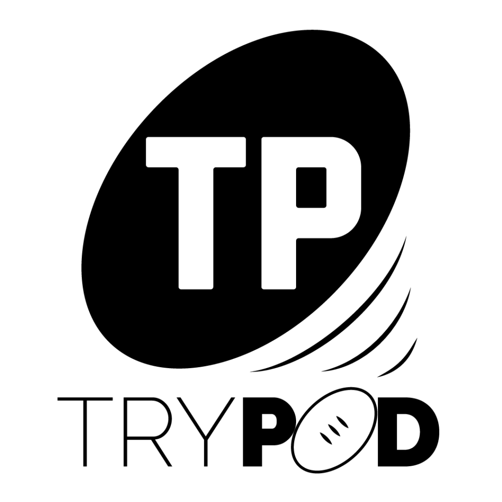 Single-colour, black TryPod logo